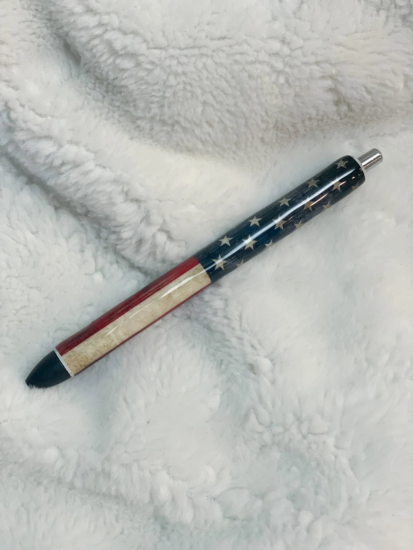 Distressed American Flag Paper Mate Inkjoy Gel Pen 0.7mm Black Ink