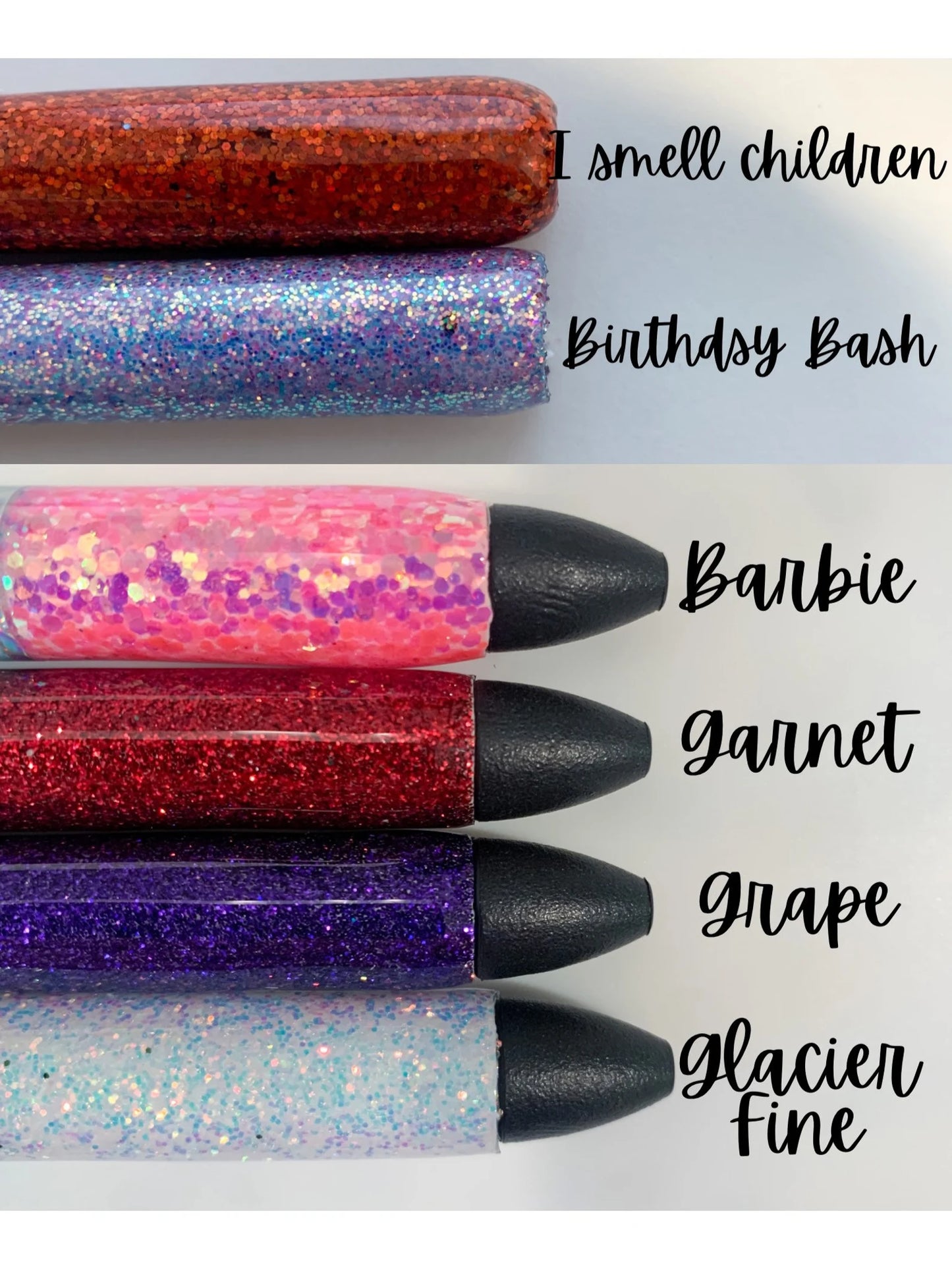Custom Glitter Paper Mate Inkjoy Gel Pens - 0.7mm Black Ink
