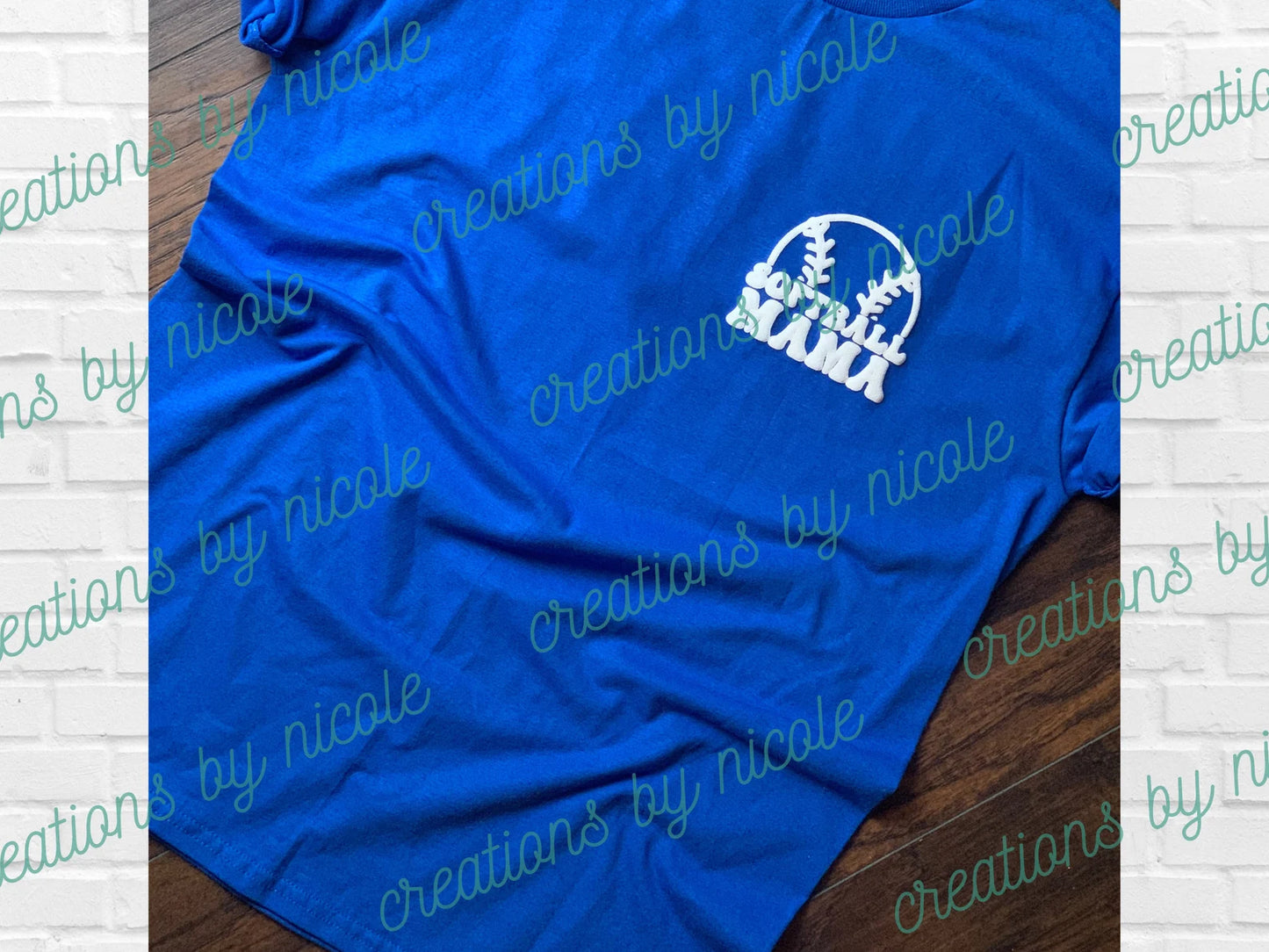 Somebody's Loud Mouth Softball Mama Puff 3D Shirt