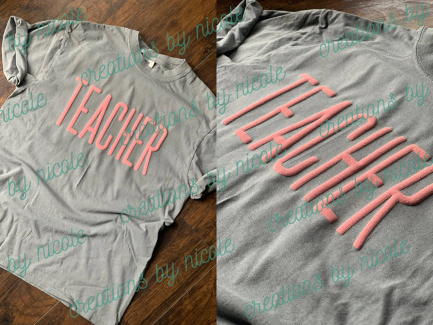 Teacher Assistant Teacher Puff 3D Shirt