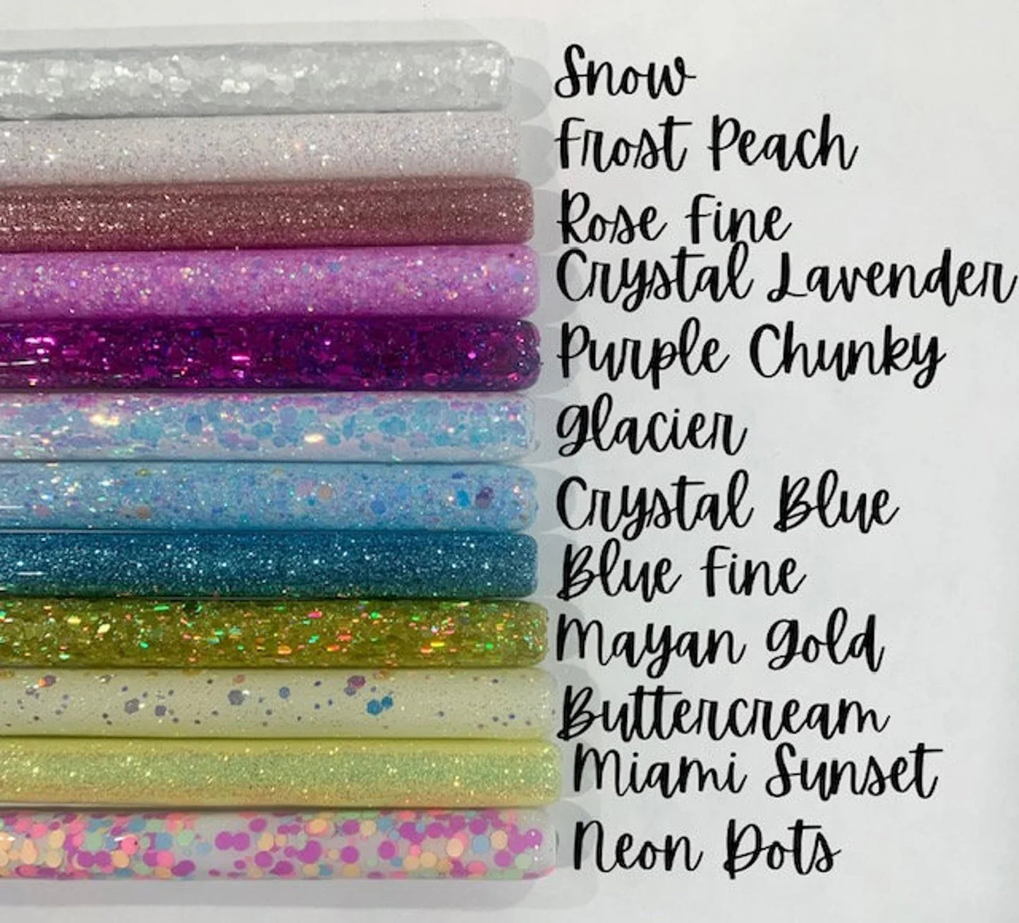 Custom Glitter Paper Mate Inkjoy Ballpoint Pens - 0.7mm Black Ink